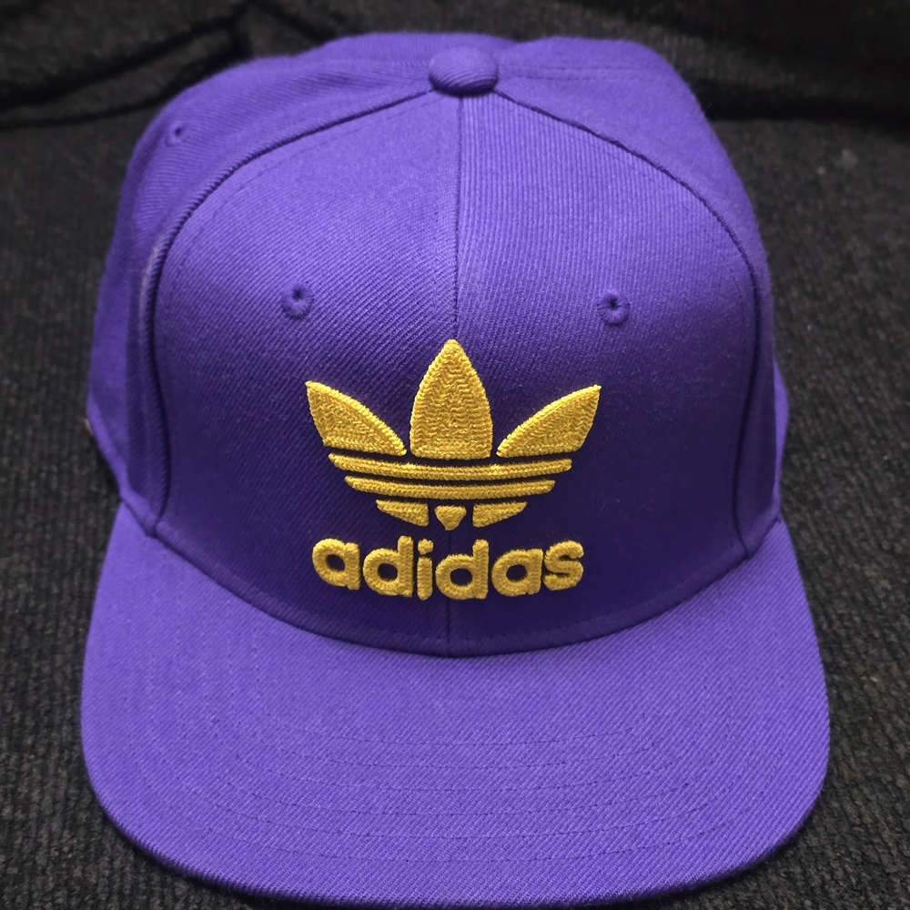 adidas Originals Purple and Gold Cap